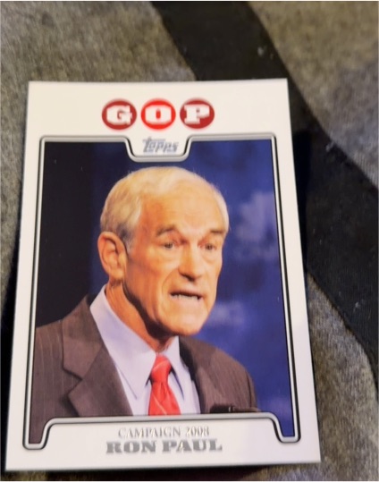 2008 Topps Campaign 2008 #C08-RP Ron Paul — front