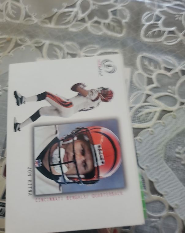 1999 Skybox #1 Jon Kitna — front