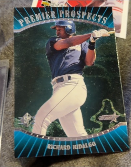 1996 Upper Deck SP Premier Prospects #6 Richard Hidalgo — front