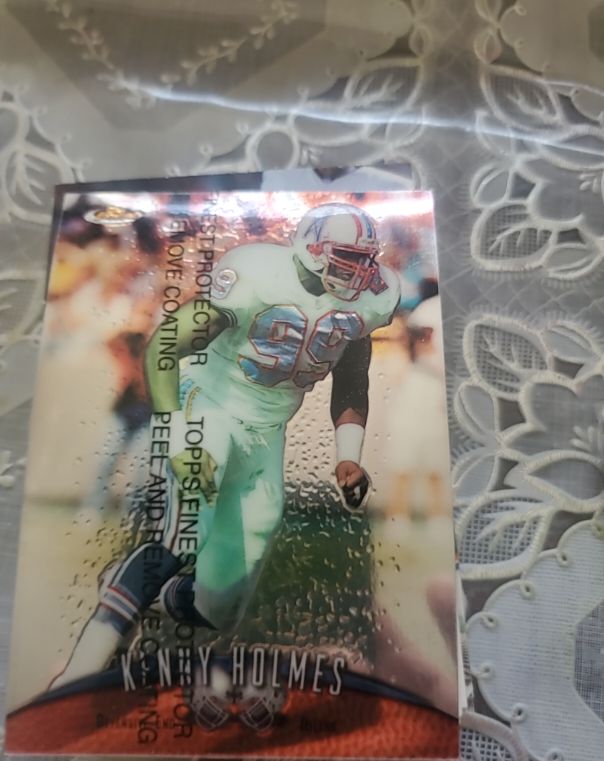 1998 Topps Finest #67 Kenny Holmes — front
