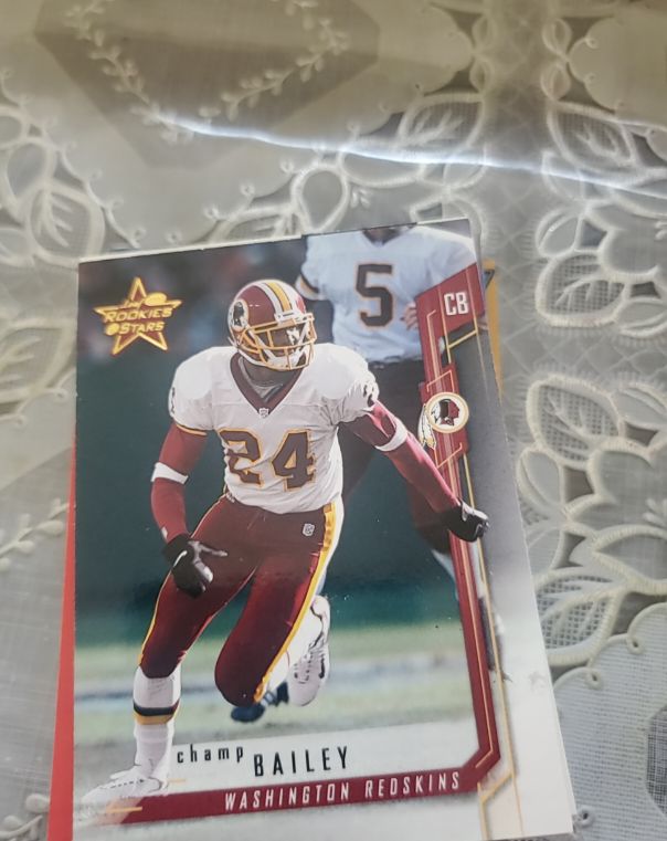 2001 Leaf Rookies & Stars #11 Champ Bailey — front
