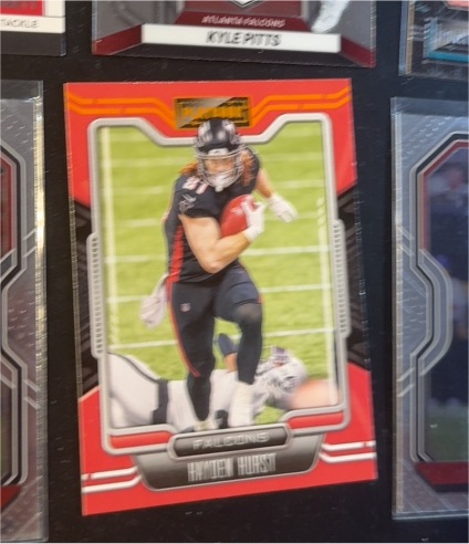 2021 Panini Playbook #6 Hayden Hurst — front