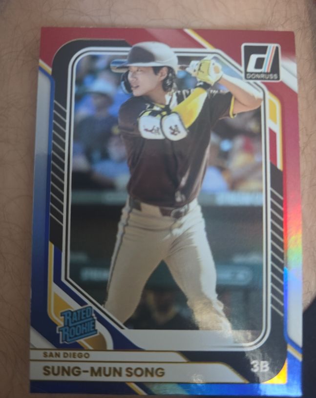 2026 Donruss #15 Sung-Mun Song — front