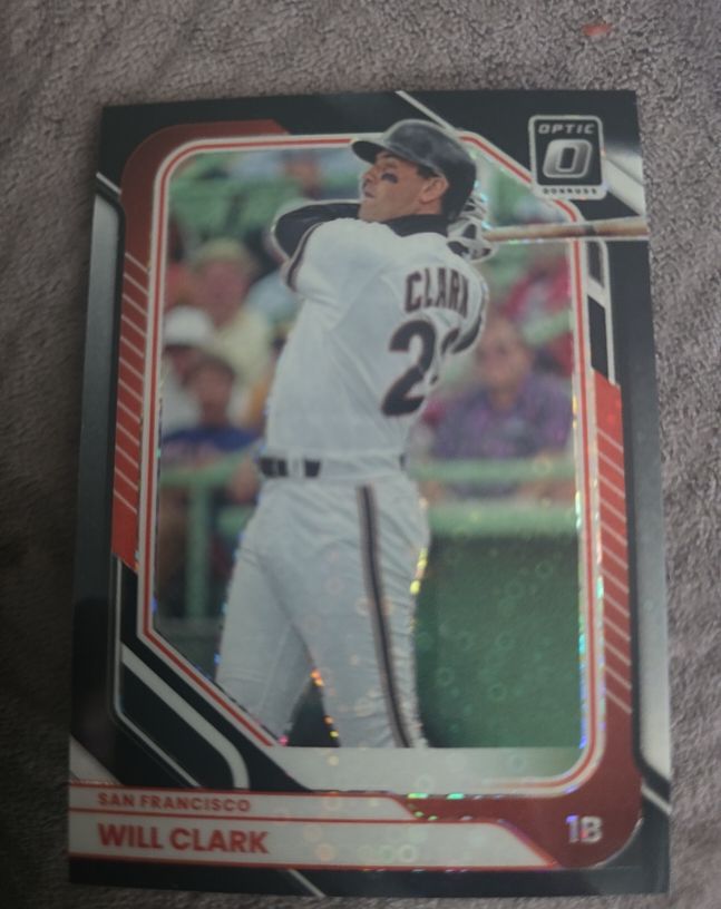 2026 Donruss Optic #74 Will Clark — front