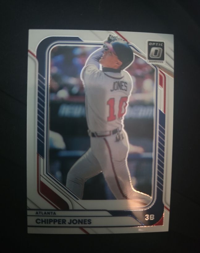 2026 Panini Donruss Optic #85 Chipper Jones — front