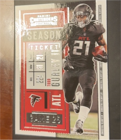 2020 Panini Contenders #96 Todd Gurley II Atlanta Falcons — front