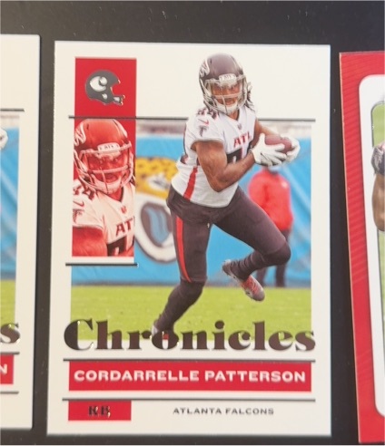 2021 Panini Chronicles #5 Cordarrelle Patterson Atlanta Falcons — front