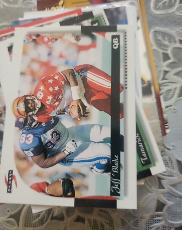 1994 Score #308 Jeff Blake — front