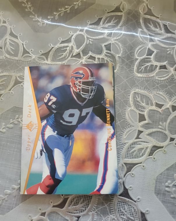 1995 Upper Deck SP #116 Cornelius Bennett — front