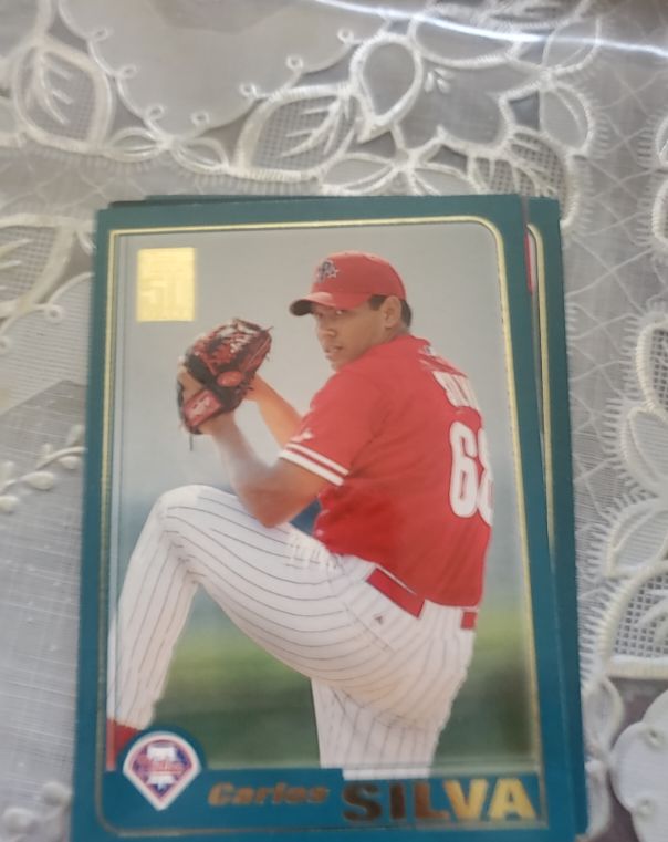 2001 Topps Traded & Rookies #T159 Carlos Silva — front