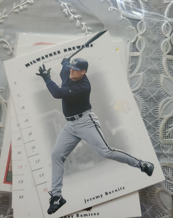 2001 SP Authentic #49 Jeromy Burnitz — front