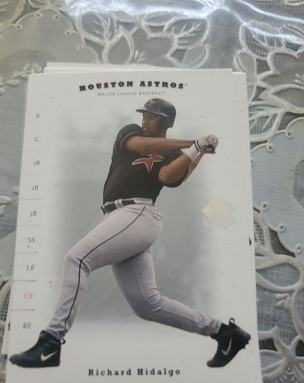 2001 Upper Deck SP Authentic #42 Richard Hidalgo — front