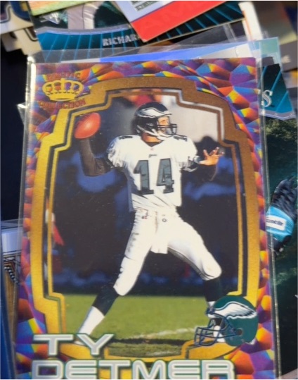 1997 Pacific Crown Royale #101 Ty Detmer — front