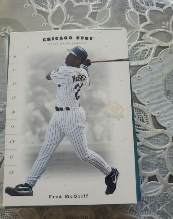 2001 SP Authentic #199 Fred McGriff — front