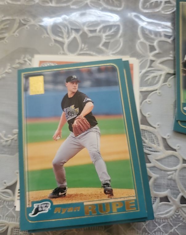 2001 Topps #547 Ryan Rupe Tampa Bay Devil Rays Baseball Card — front