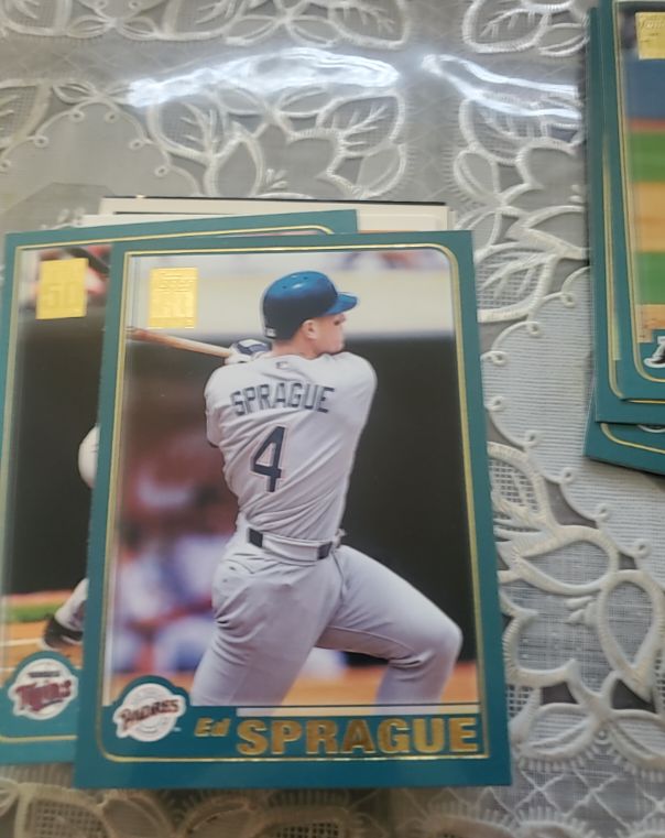 2001 Topps #566 Ed Sprague — front