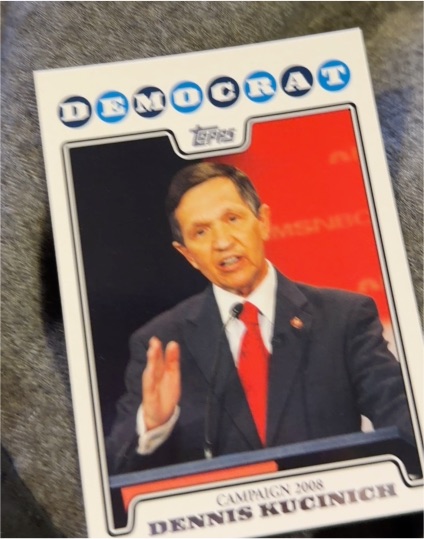 2008 Topps Campaign 2008 #CO8-DK Dennis Kucinich — front