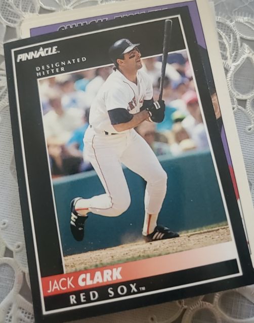 1992 Pinnacle #85 Jack Clark — front