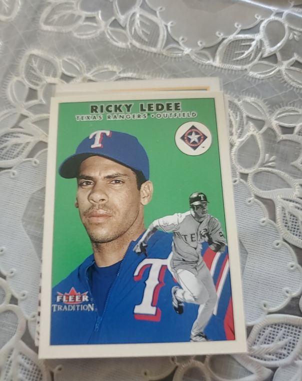 2000 Fleer Tradition Update #U123 Ricky Ledee — front