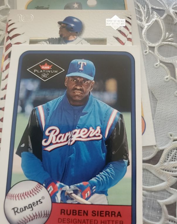 2001 Fleer Platinum #349 Ruben Sierra — front