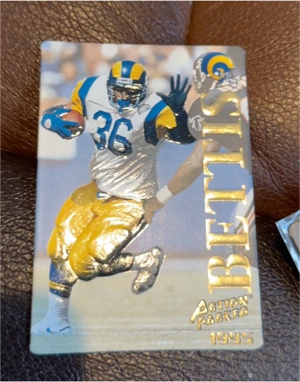 1995 Action Packed #27 Jerome Bettis — front