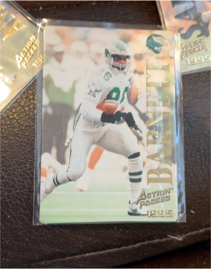 1995 Action Packed #48 Fred Barnett — front