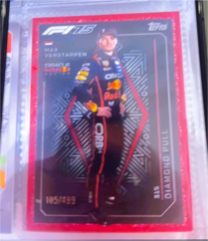2025 Topps Turbo Attax F1 #315 Max Verstappen — front