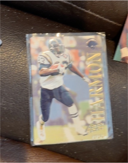 1995 Action Packed #47 Ronnie Harmon — front