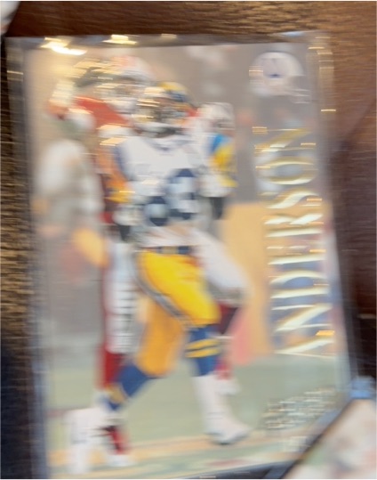 1995 Action Packed #98 Willie "Flipper" Anderson — front
