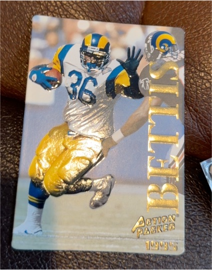 1995 Action Packed #27 Jerome Bettis — front