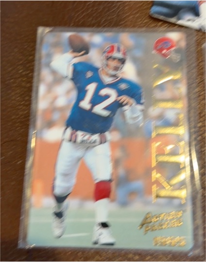 1995 Action Packed #28 Jim Kelly — front