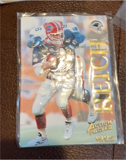 1995 Action Packed #92 Frank Reich — front