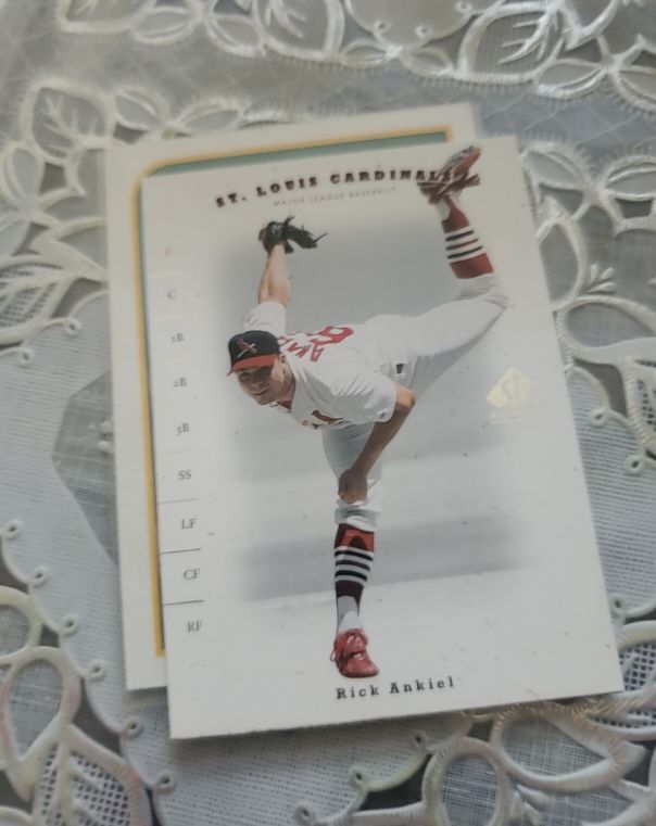 2001 Upper Deck SP Authentic #53 Rick Ankiel — front
