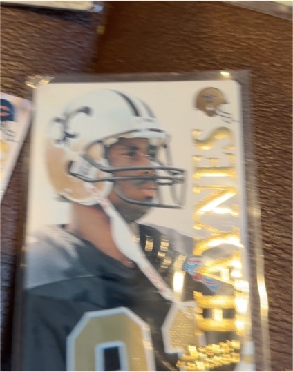 1995 Action Packed #19 Michael Haynes — front