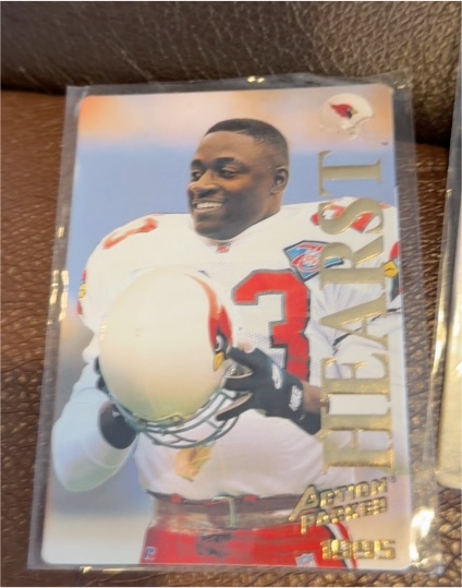 1995 Action Packed #57 Garrison Hearst Arizona Cardinals — front