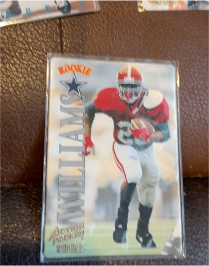 1995 Action Packed #125 Sherman Williams Rookie Dallas Cowboys — front