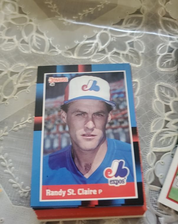 1988 Donruss #426 Randy St. Claire — front