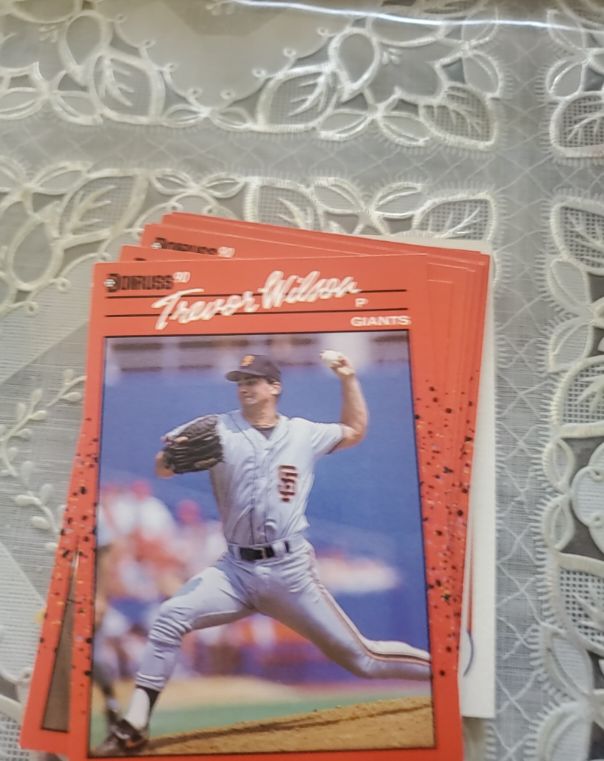 1990 Donruss #92 Trevor Wilson — front