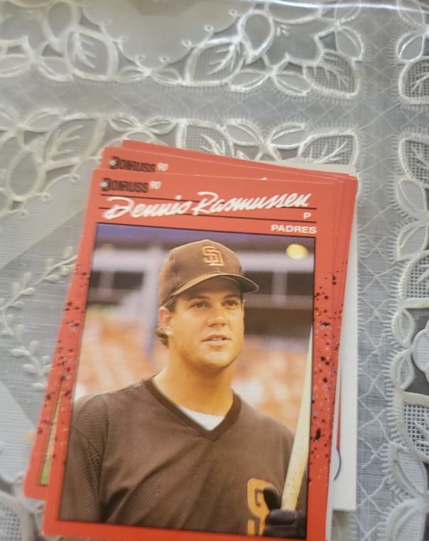 1990 Donruss #420 Dennis Rasmussen — front