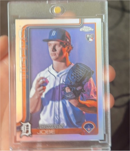 2025 Topps Chrome #249 Jackson Jobe — front