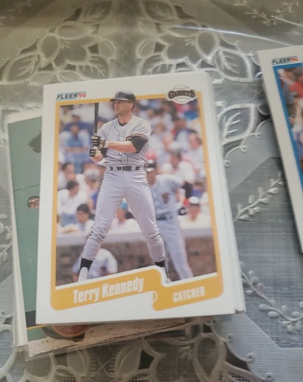 1990 Fleer #58 Terry Kennedy — front