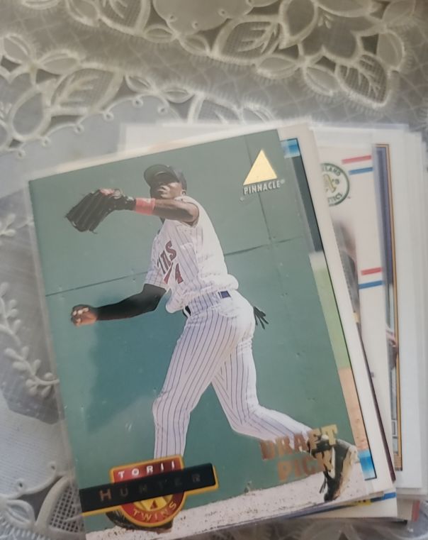 1997 Pinnacle #1 Torii Hunter — front