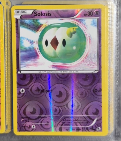 2011 Pokémon Plasma Blast #42 Solosis — front