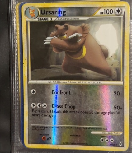 2011 Call of Legends #37 Ursaring — front