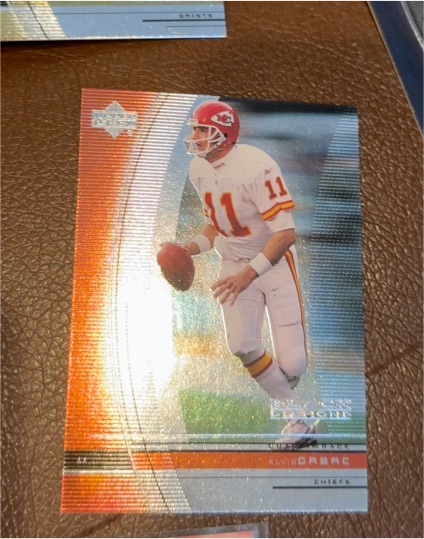 1999 Upper Deck Black Diamond #53 Elvis Grbac — front
