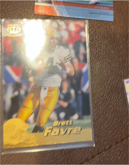 1995 Collector's Edge #71 Brett Favre — front