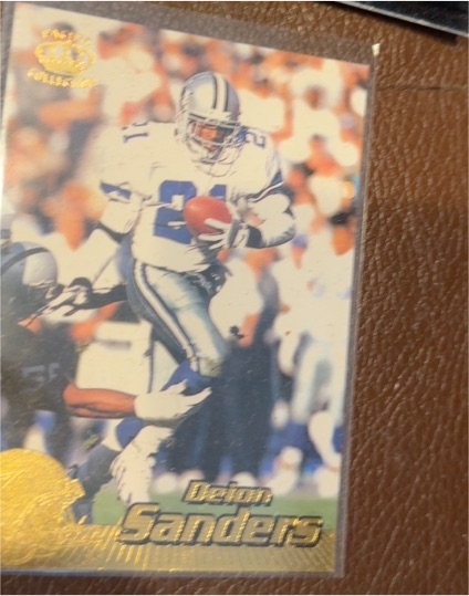 1996 Pacific Crown Collection #113 Deion Sanders — front