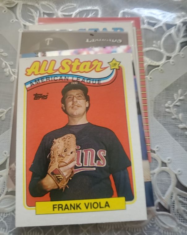 1989 Topps All-Star #406 Frank Viola — front