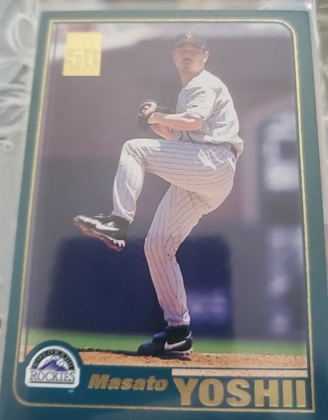 2001 Topps #431 Masato Yoshii Colorado Rockies — front