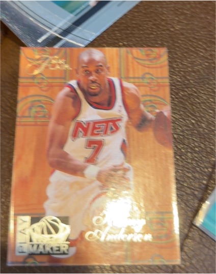 1994-95 Flair Play Maker #1 Kenny Anderson — front